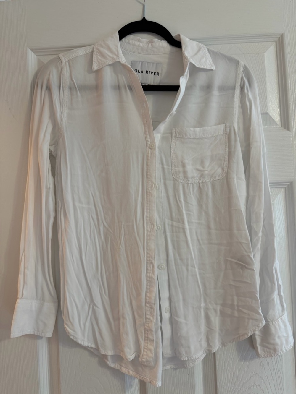 White Button-Down Shirt